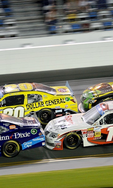 Nationwide drivers blue that NASCAR won't allow two-by-two?